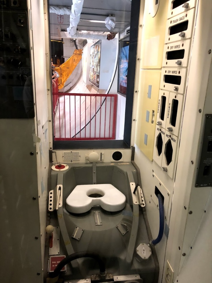 Space toilet