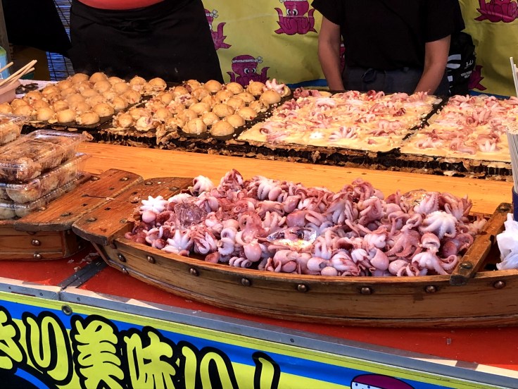 Takoyaki stand