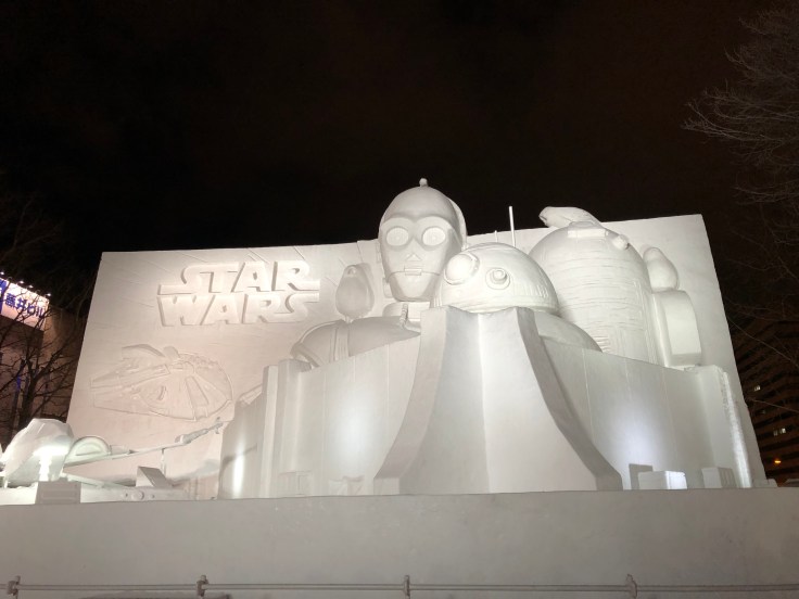 Star Wars sculpture
